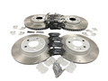 A4 TDI S LINE (MK4 (8K) (B8)) CROSS DRILLED GROOVED BRAKE DISC PAD FRONT REAR