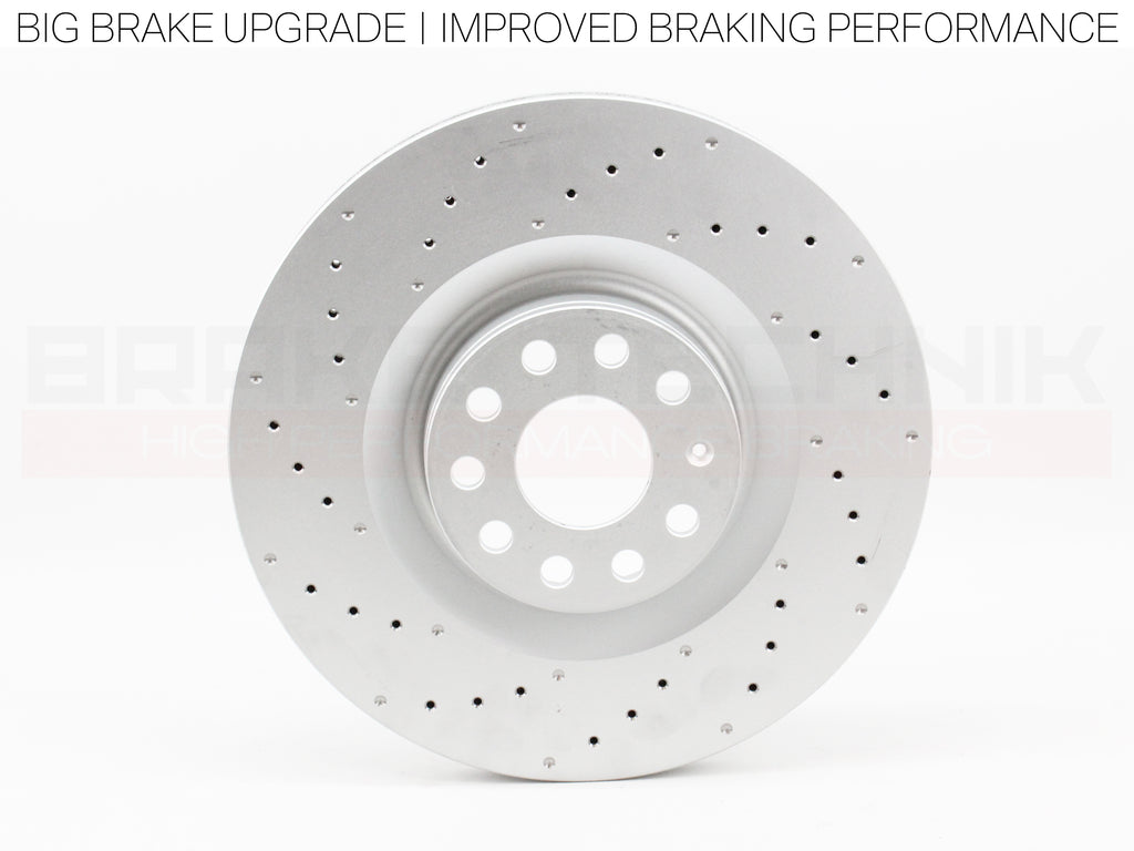 FOR VW CADDY MK3 MK4 MK5 MK6 MK7 PORSCHE MACAN NEW 4 POT COMPLETE BIG BRAKE UPGRADE