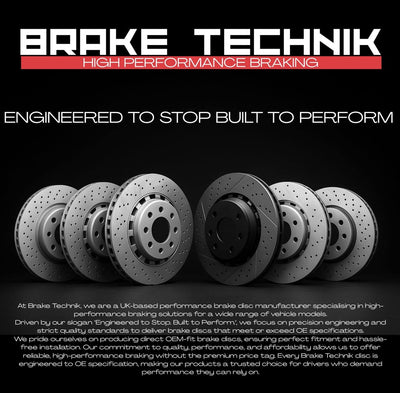 FOR AUDI RS6 / RS7 GENUINE BRAKE TECHNIK PAIR FRONT PERFORMANCE BRAKE DISCS 4K0615301R/S