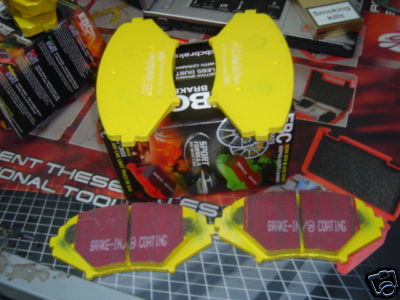 MAZDA RX8 EBC YELLOW STUFF FRONT BRAKE PADS SET NEW 