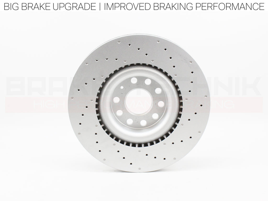 FOR VW CADDY MK3 MK4 MK5 MK6 MK7 PORSCHE MACAN NEW 4 POT COMPLETE BIG BRAKE UPGRADE