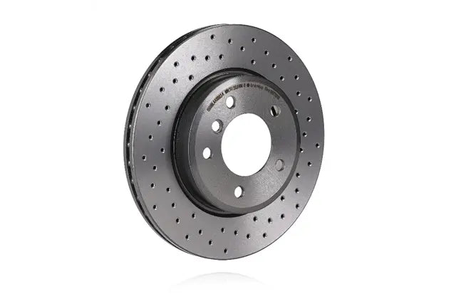 FOR VW GOLF VR6 GTI DRIVERS EDITION FRONT AND REAR PERFORMANCE CROSS DRILLED BRAKE DISCS
