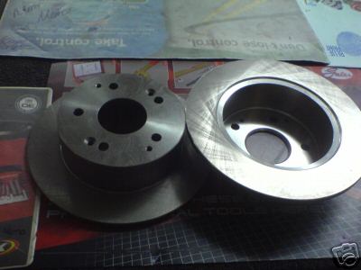 BRAKE DISCS FRONT 282MM 5 STUD FOR HONDA ACCORD TYPE V 2.3 1998-2003