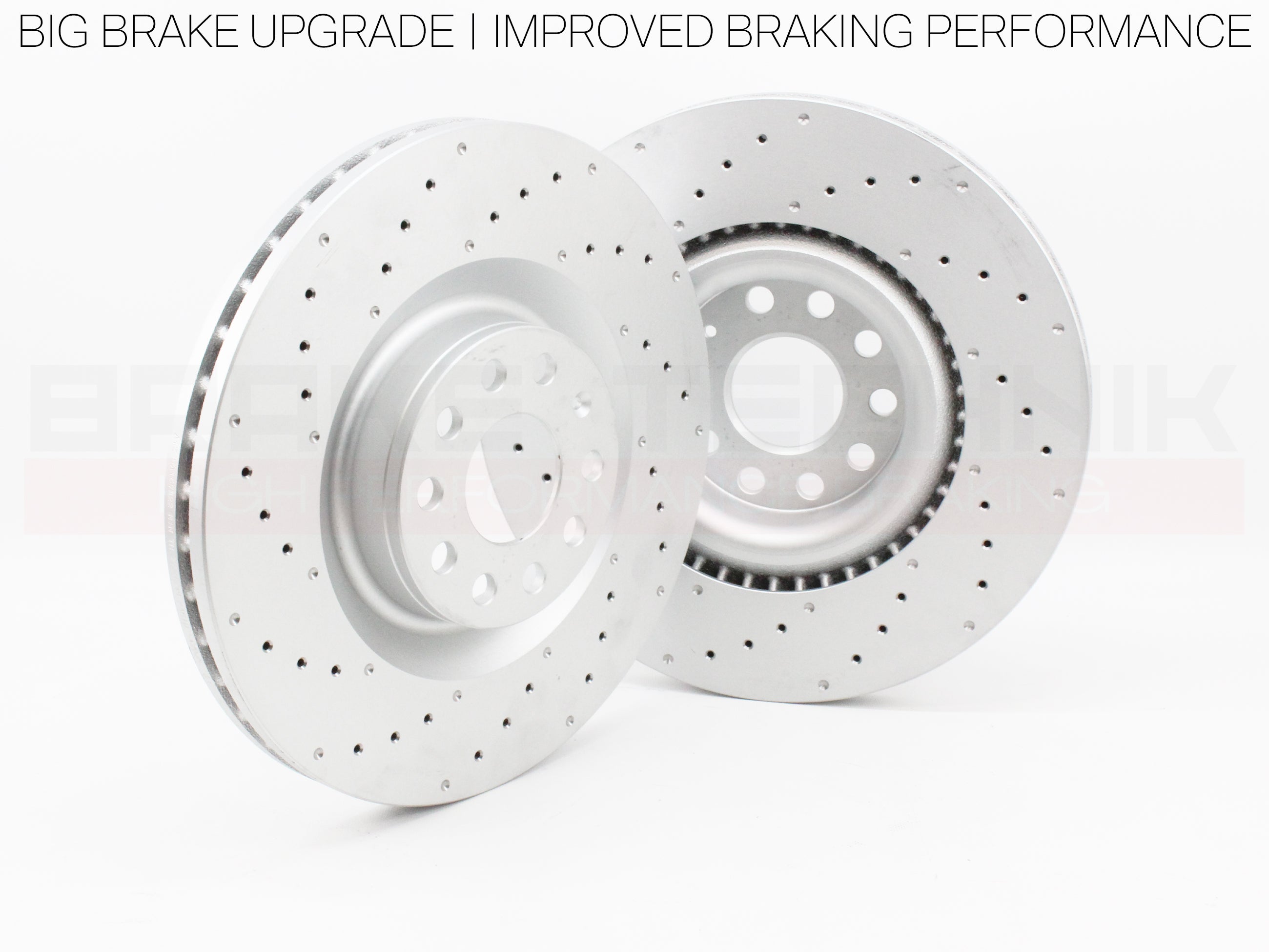 FOR VW CADDY MK3 MK4 MK5 MK6 MK7 PORSCHE MACAN NEW 4 POT COMPLETE BIG BRAKE UPGRADE