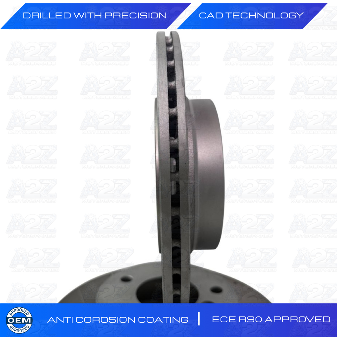 BMW E46 B3 ALPINA 3.3 BRAKE DISC DRILLED GROOVED FRONT REAR BRAKE PADS