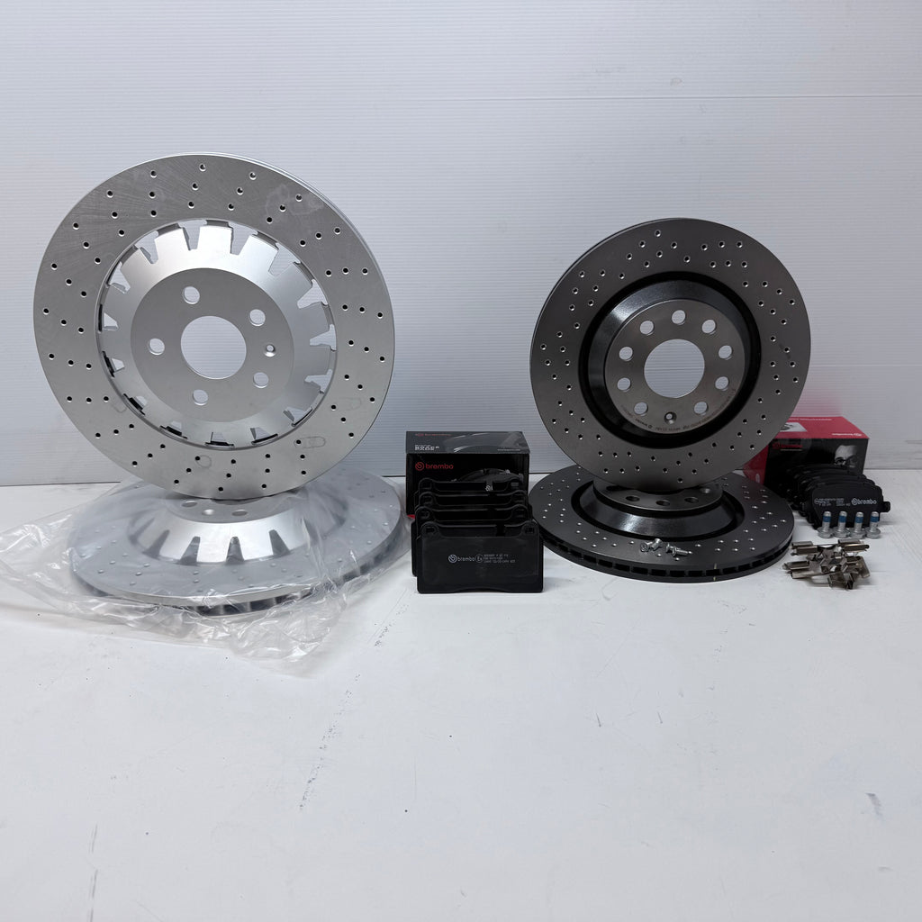 FOR  AUDI RS3 8P 2011-2013 PERFORMANCE BRAKE DISC BRAKE PADS FRONT REAR