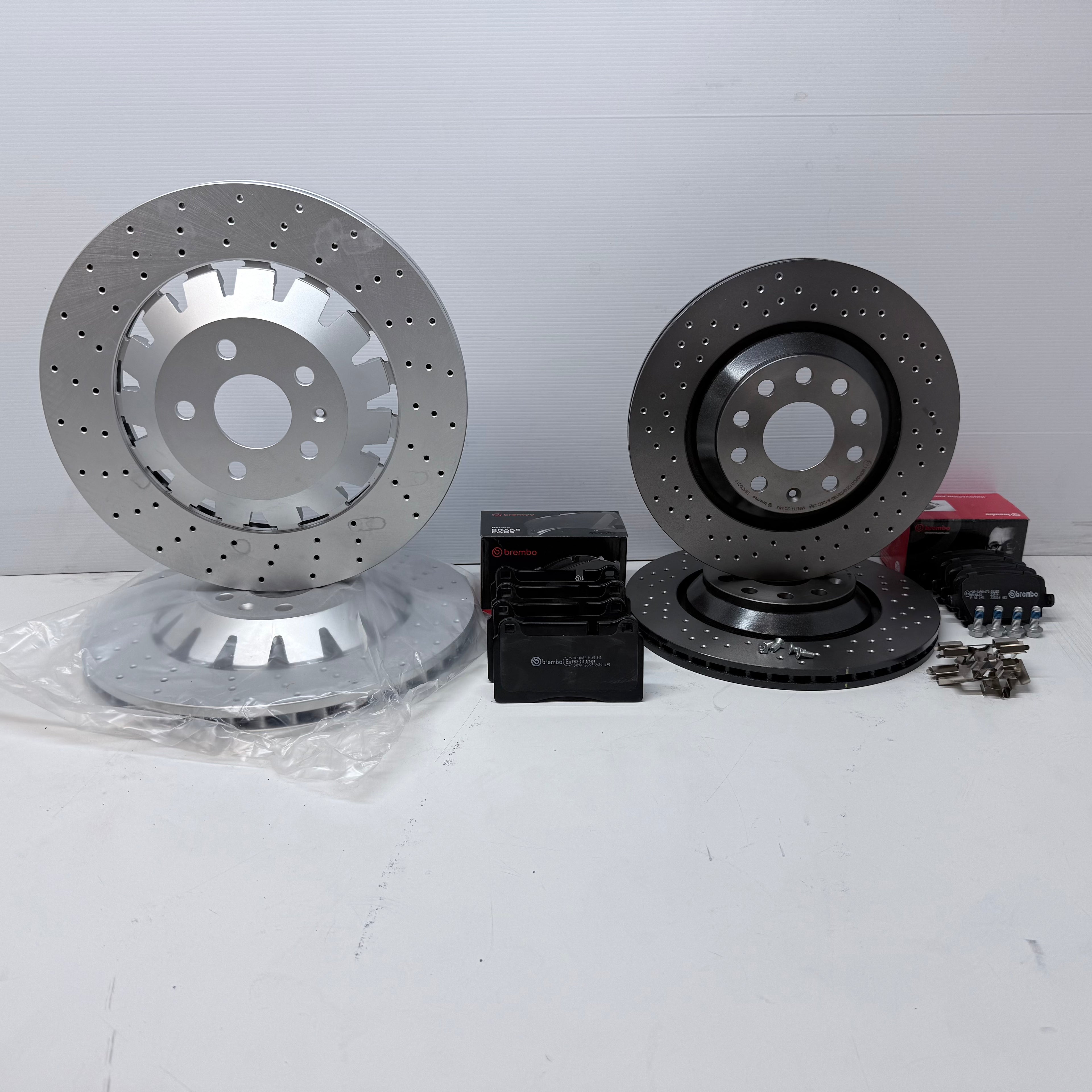 FOR  AUDI RS3 8P 2011-2013 PERFORMANCE BRAKE DISC BRAKE PADS FRONT REAR