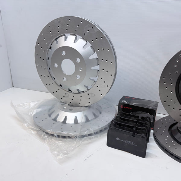 FOR  AUDI RS3 8P 2011-2013 PERFORMANCE BRAKE DISC BRAKE PADS FRONT REAR