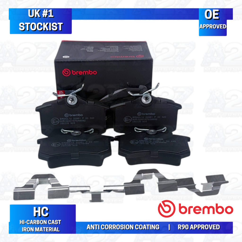 SKODA OCTAVIA 1.8T VRS BRAKE DISC BRAKE PADS BREMBO FRONT REAR