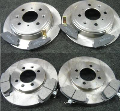 FOR HONDA CIVIC 1.6 MB4 D16B2  BRAKE DISCS PADS FRONT REAR
