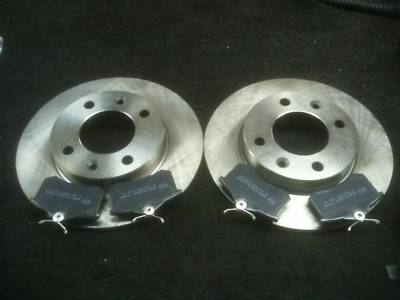 PEUGEOT 307 ALL BRAKE DISCS BRAKE PADS REAR HDI ESTATE