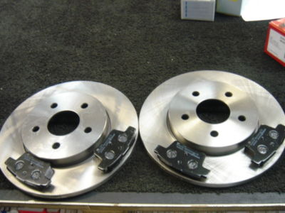 FOR FORD MONDEO 16V TDDI TDCI ST220 04-07 REAR BRAKE DISC &PADS