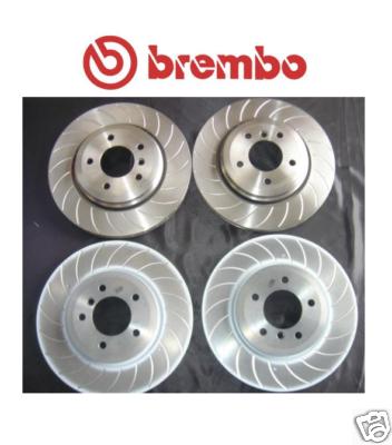BMW 318 E46 BREMBO GROOVED BRAKE DISC FRONT REAR