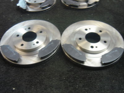 FOR MITSUBISHI SHOGUN PININ BRAKE DISCS  & PADS FRONT