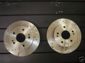 FOR TOYOTA SUPRA 3.0 TWIN TURBO DRILLED GROOVED BRAKE DISC REAR