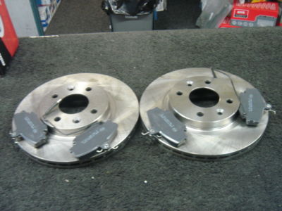CLIO EXPRESSION DYNAMIQUE  BRAKE DISCS & PADS 259MM
