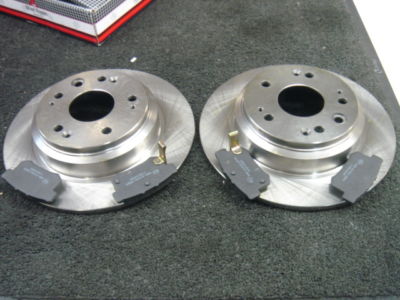  ACCORD 2.0 2.4 SPORT TOURER  REAR BRAKE DISCS  PADS