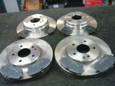 FOR MERCEDES C280 C270CDI   FRONT REAR BRAKE DISC & PADS