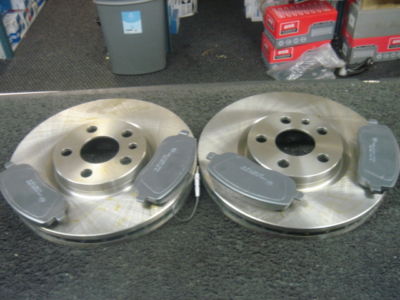 FOR FIAT DUCATO 2006-2012 FRONT BRAKE DISCS & PADS 280MM