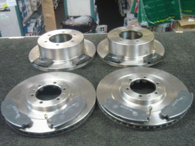FOR SHOGUN WARRIOR SPORT V6  FRONT  REAR BRAKE DISCS & PAD