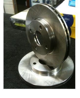 PEUGEOT 307 1.6 2.0 HDI  FRONT  BRAKE DISCS  PAIR 283MM