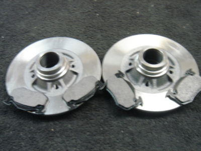 MEGANE COUPE RENAULT 19 REAR BRAKE DISCS AND PADS 