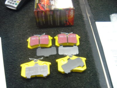 MEGANE 2.0TURBO 165 EBC YELLOWSTUFF REAR BRAKE PADS
