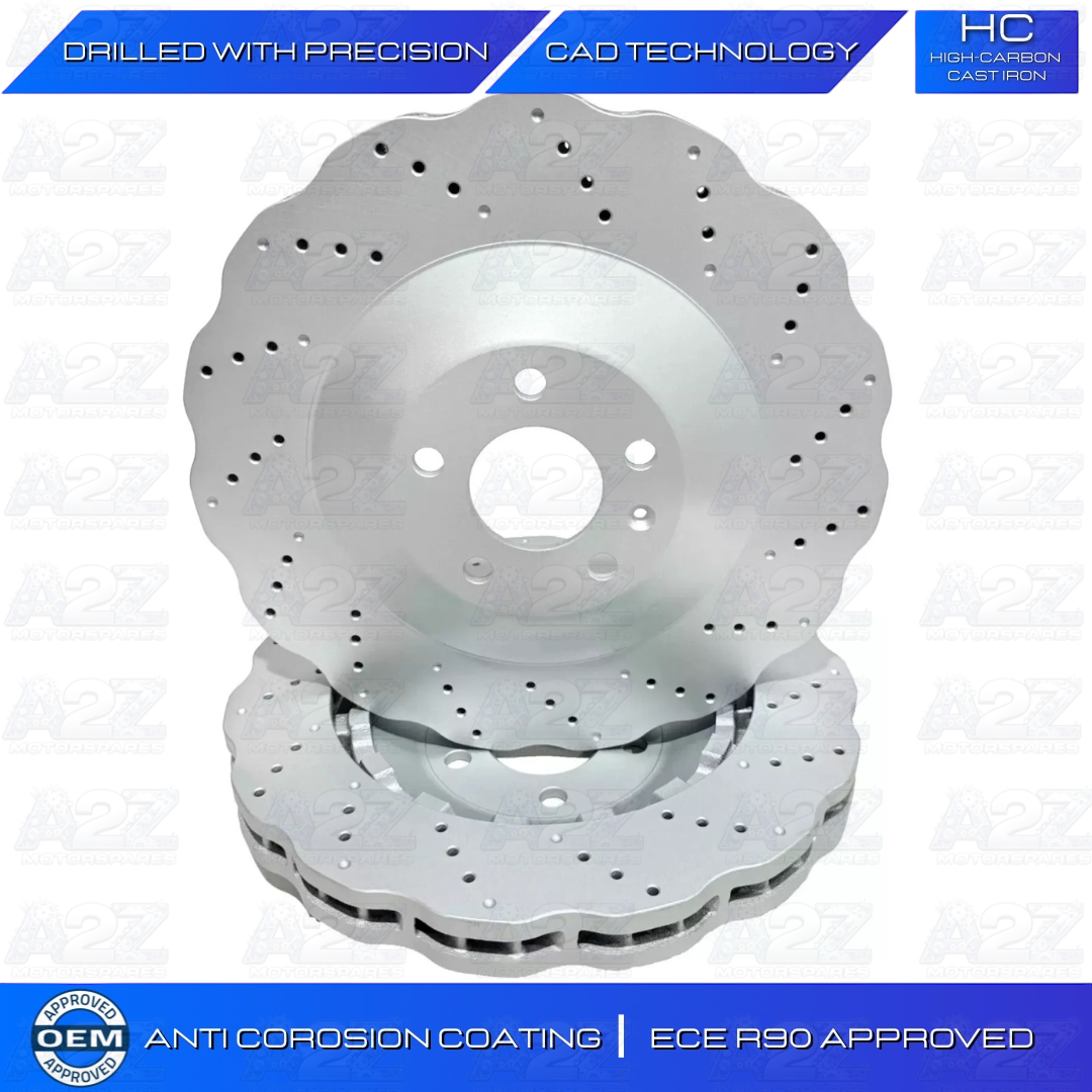 AUDI R8 RS5 RS4  2008-15 PERFORMAMCE WAVY RS FRONT BRAKE DISC 4S0615301A