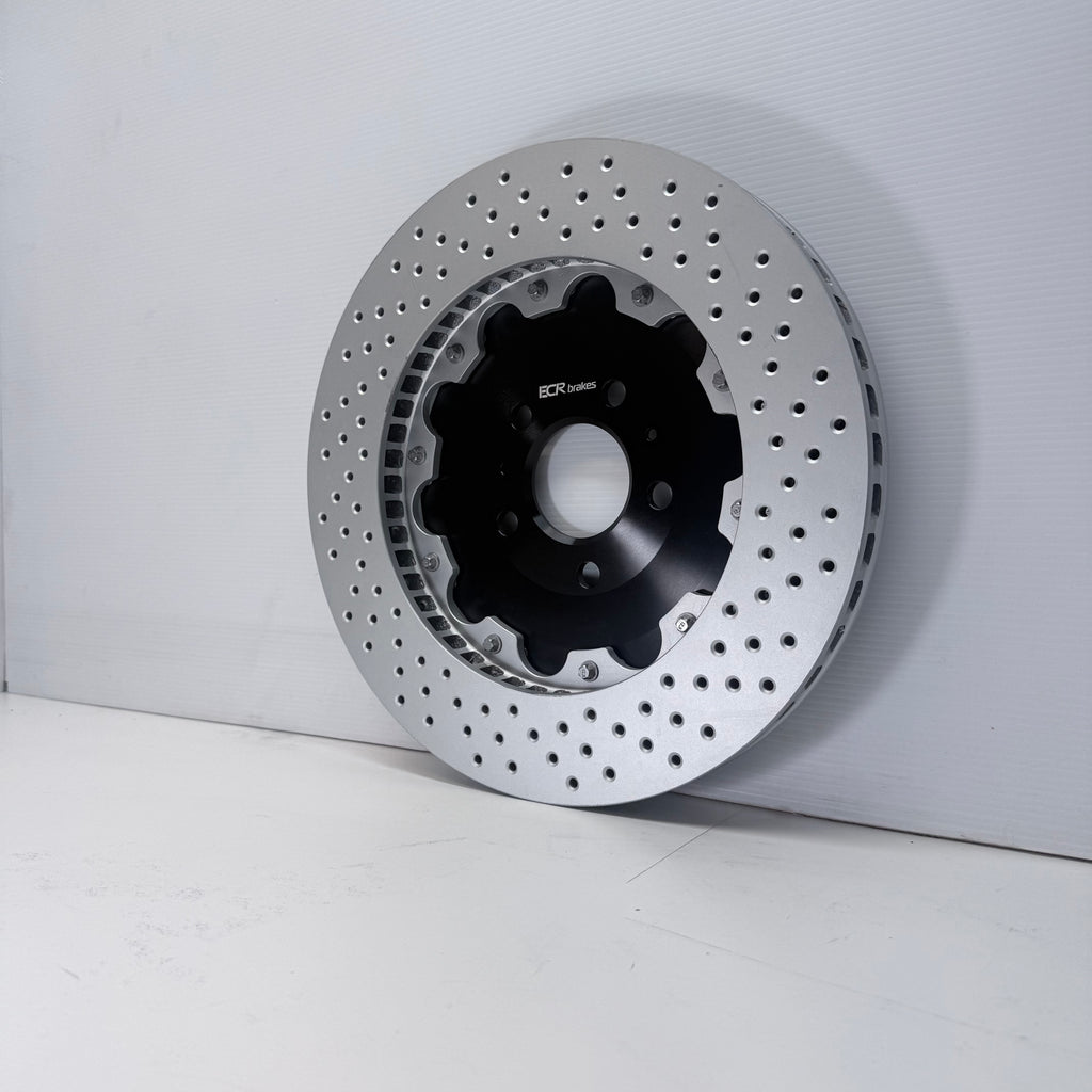 FOR AUDI RS4 B7 QUATTRO 2 PIECE FLOATING BRAKE DISC BREMBO PADS SENSORS 365mm