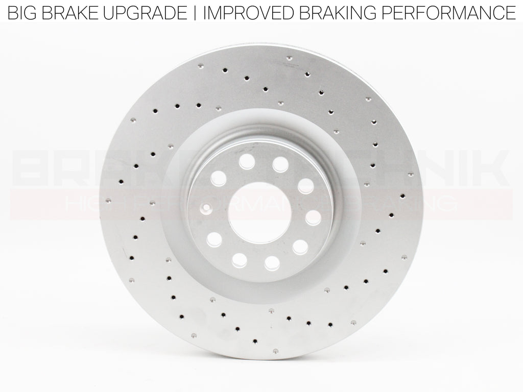 FOR VW CADDY MK3 MK4 MK5 MK6 MK7 PORSCHE MACAN NEW 4 POT COMPLETE BIG BRAKE UPGRADE