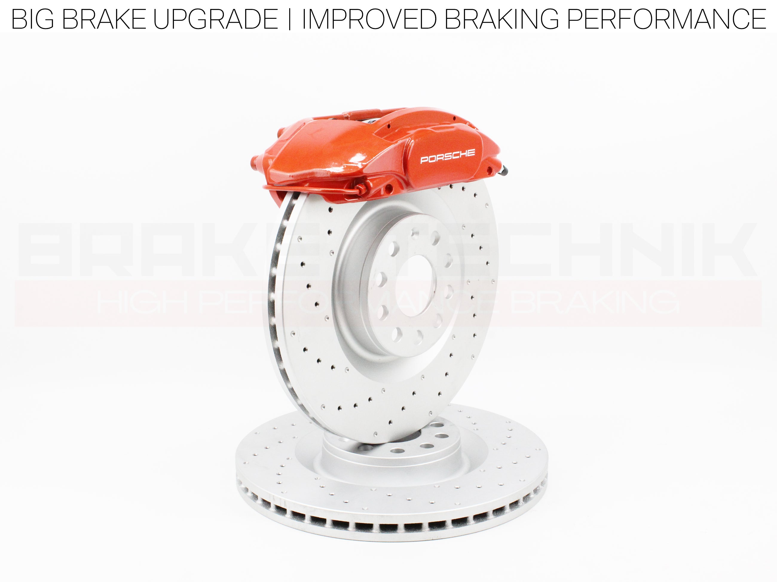 FOR VW CADDY MK3 MK4 MK5 MK6 MK7 PORSCHE MACAN NEW 4 POT COMPLETE BIG BRAKE UPGRADE