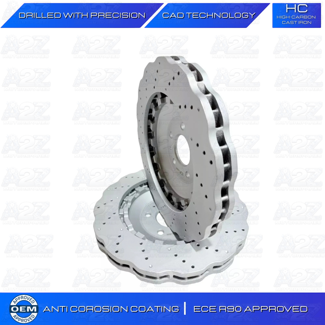 AUDI R8 RS5 RS4  2008-15 PERFORMAMCE WAVY RS FRONT BRAKE DISC 4S0615301A