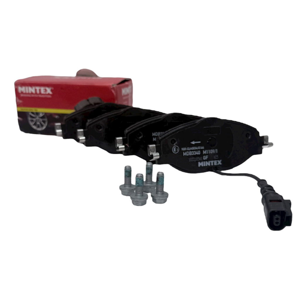 ATECA FORMENTOR LEON CUPRA 5F ST SC FRONT CROSS DRILLED BRAKE DISC PADS 340M