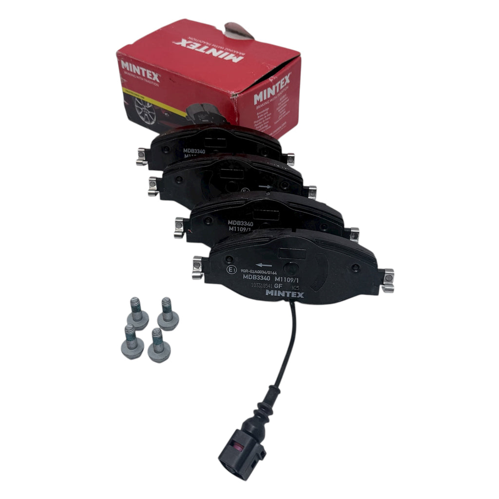 ATECA FORMENTOR LEON CUPRA 5F ST SC FRONT CROSS DRILLED BRAKE DISC PADS 340M