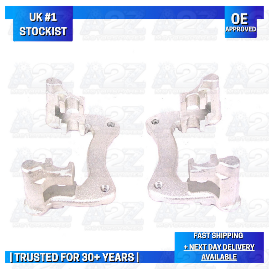REAR BRAKE CALIPER CARRIER BRACKETS WITH SLIDE PINS FOR VW GOLF MK2 CORRADO AUDI