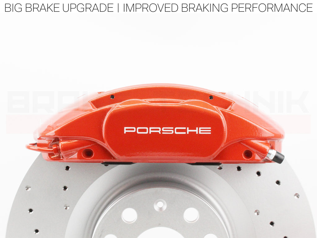 FOR VW CADDY MK3 MK4 MK5 MK6 MK7 PORSCHE MACAN NEW 4 POT COMPLETE BIG BRAKE UPGRADE