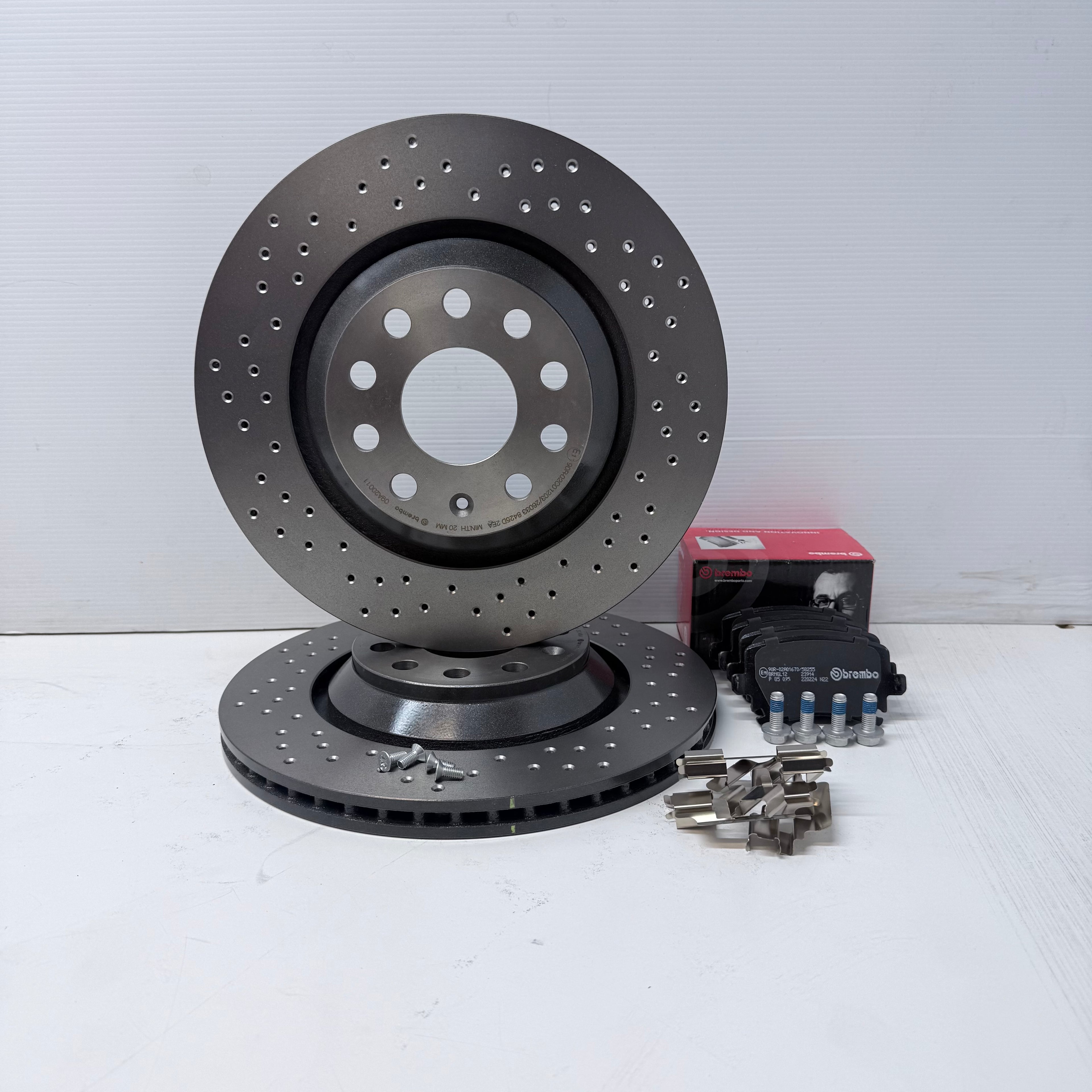 FOR  AUDI RS3 8P 2011-2013 PERFORMANCE BRAKE DISC BRAKE PADS FRONT REAR