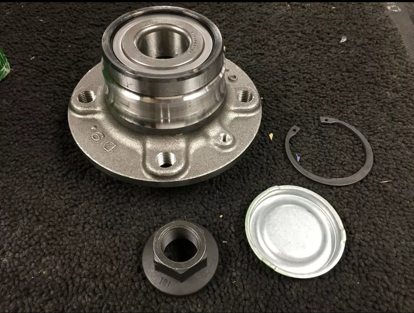FOR VAUXHALL CORSA C DTi CDTI SRI  REAR WHEEL BEARING BRAKE DISC MODEL