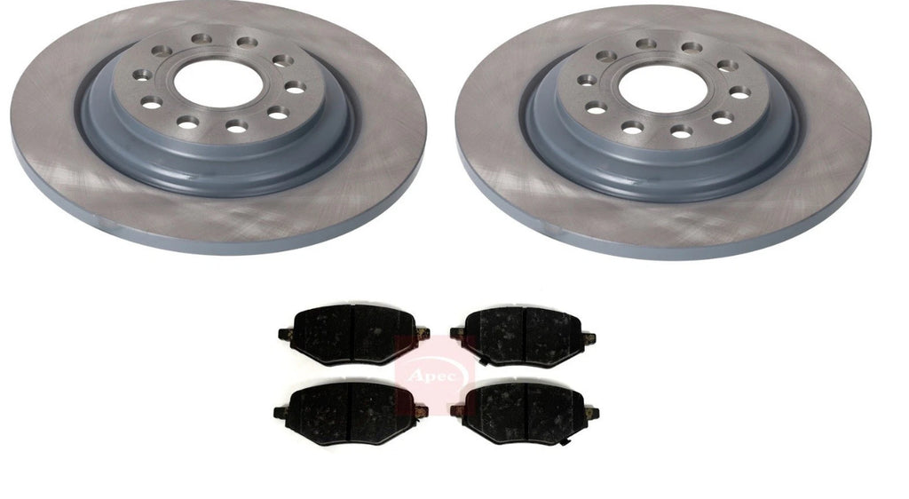 FOR MG HS 1.5 T PETROL HYBRID GDI 2018-2025 REAR BRAKE DISC PAD 304MM 10491104