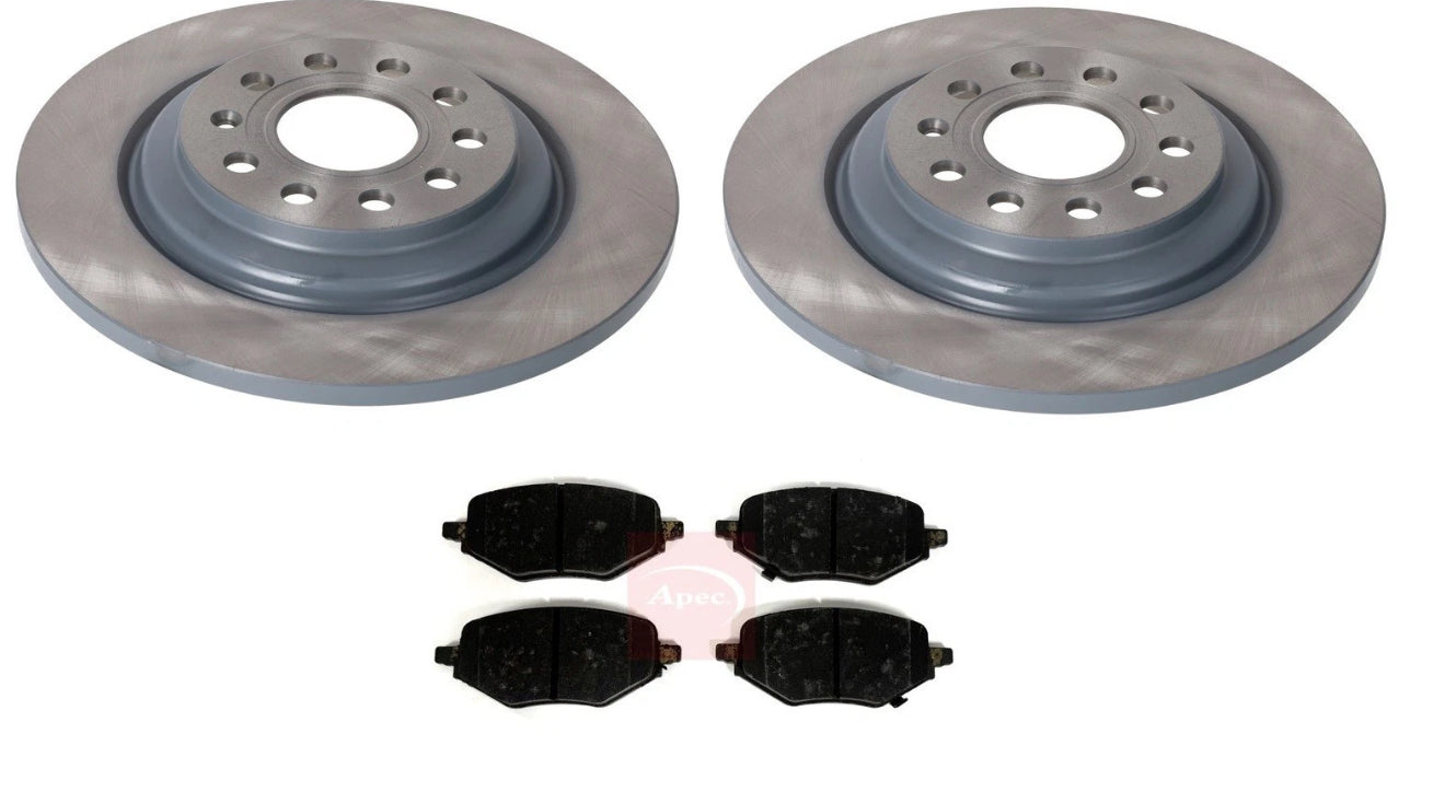 FOR MG HS 1.5 T PETROL HYBRID GDI 2018-2025 REAR BRAKE DISC PAD 304MM 10491104