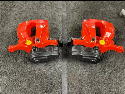 2 REAR ELECTRIC BRAKE CALIPER RANGE ROVER SPORT L494 2013-2018 NEW RED