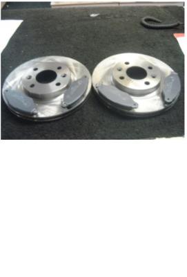 RENAULT KANGOO 1997-2001 BRAKE DISC BRAKE PADS FRONT 259MM