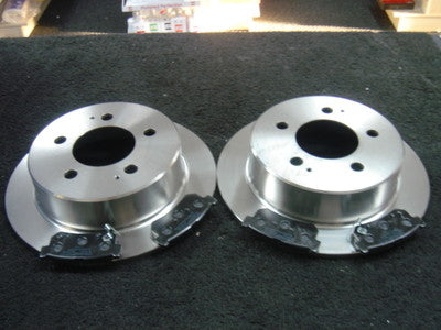 SSANGYONG KYRON REXTON  2006 ON REAR BRAKE DISCS BRAKE PADS