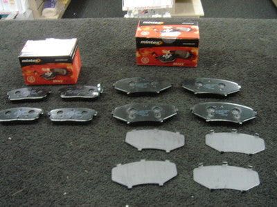 MAZDA RX8 BRAKE PADS FRONT REAR MINTEX BRAKE PADS FULL SET OF 8