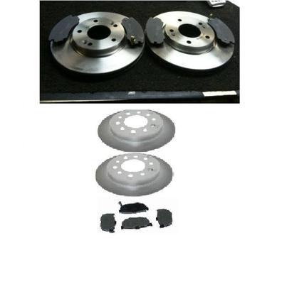 FOR HYUNDAI COUPE 2.7 02> FRONT REAR BRAKE DISC MINTEX  PAD
