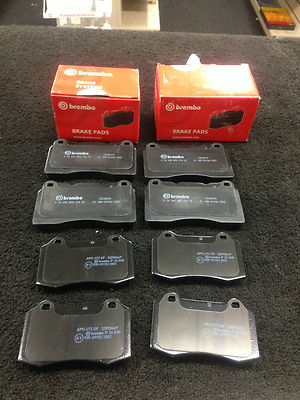 FOR S60 R (MK1) MODEL WITH BREMBO CALIPERS  BRAKE PADS BREMBO FRONT REAR
