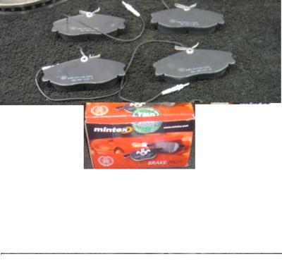 PEUGEOT 806 EXPERT 1.9 2.0 TD MINTEX BRAKE PADS MDB1702