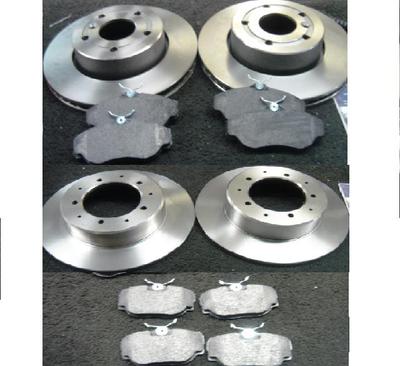 LANDROVER DISCOVERY TD5 V8 1998-2004 FRONT REAR BRAKE DISCS BRAKE PADS
