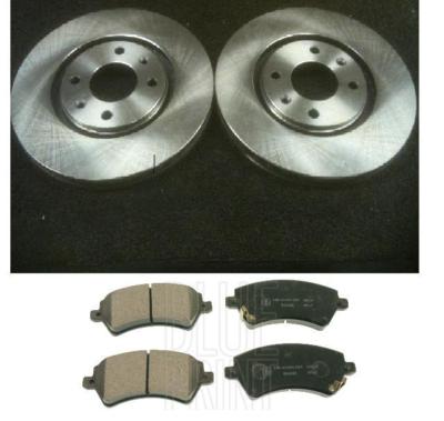 FOR TOYOTA COROLLA 2.0 D4D 2001 BRAKE DISCS & PADS FRONT