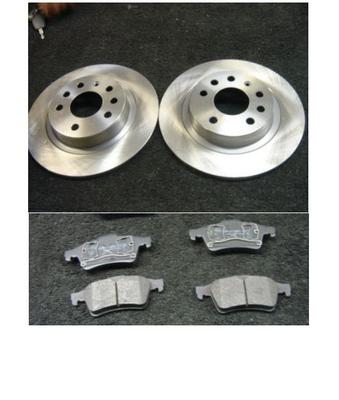 VAUXHALL VECTRA C SIGNUM REAR BRAKE DISC & MINTEX BRAKE PADS 
